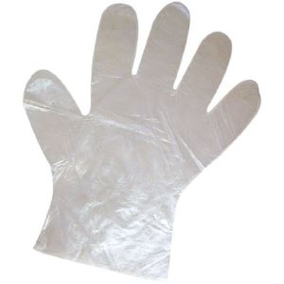 Gloves transparent L, 100 pcs